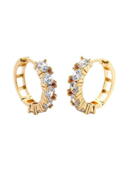 Gold Ladies Earrings  (GE-15576)