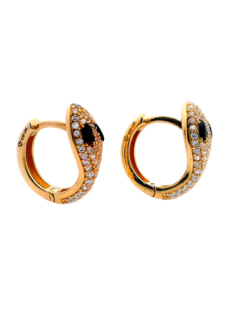 Gold Ladies Earrings (GE-15628)