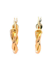 Gold Ladies Earrings (GE-15641)