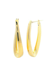 Gold Ladies Earrings (GE-15649)