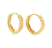 Gold Ladies Earrings (GE-15787)