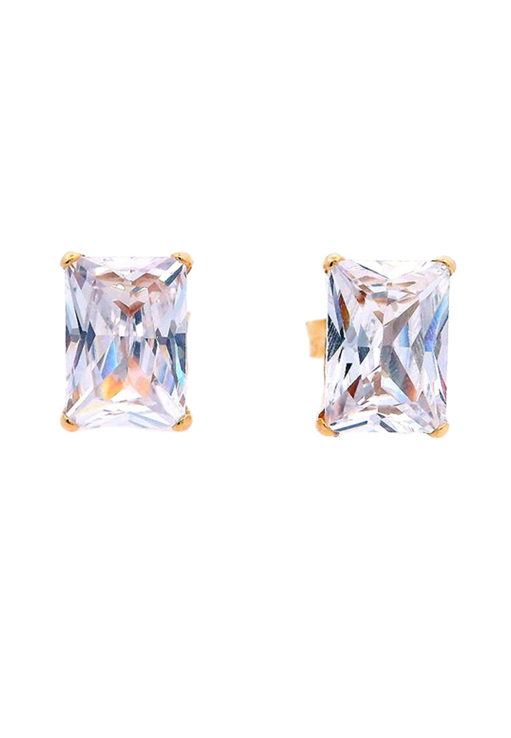 Gold Ladies Earrings (GE-15795)