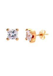Gold Ladies Earrings (GE-15796)
