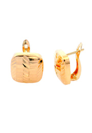 Gold Ladies Earrings (GE-15895)