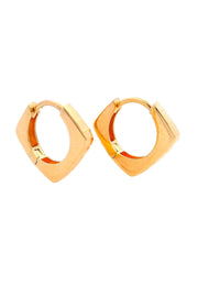 Gold Ladies Earrings (GE-15897)