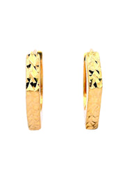Gold Ladies Earrings (GE-15901)