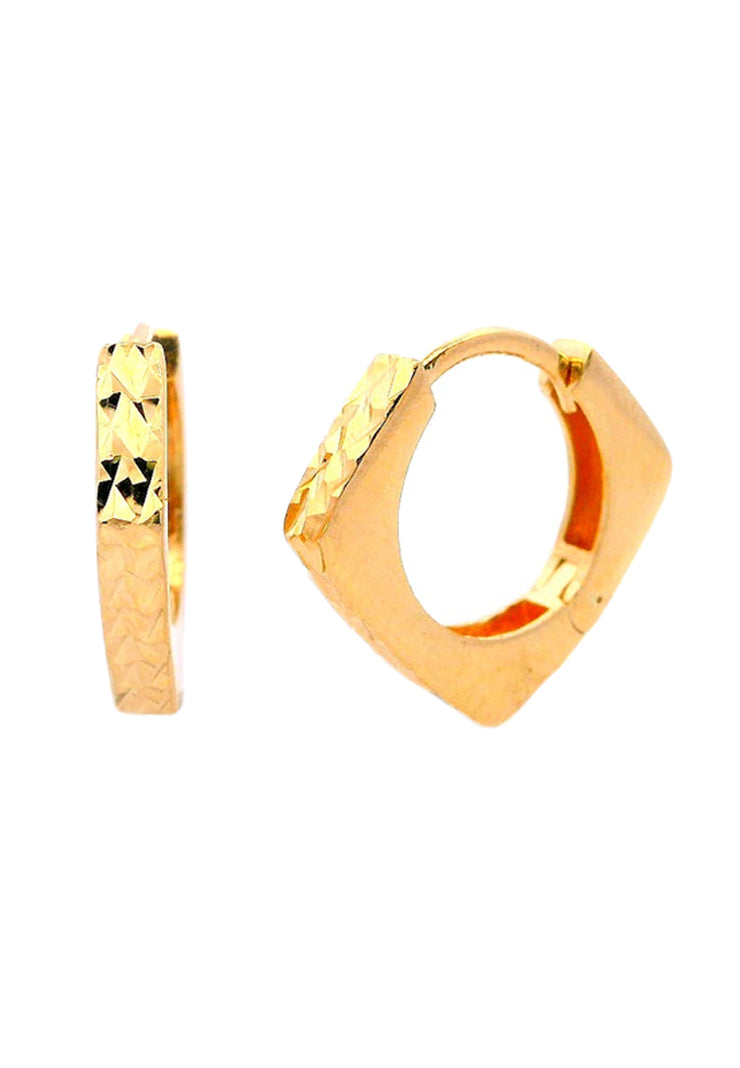 Gold Ladies Earrings (GE-15901)