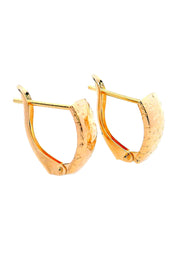 Gold Ladies Earrings (GE-15928)
