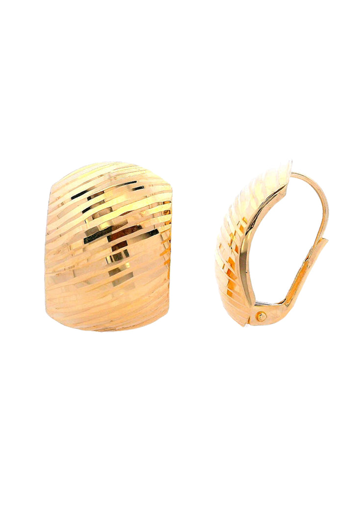 Gold Ladies Earrings (GE-15930)