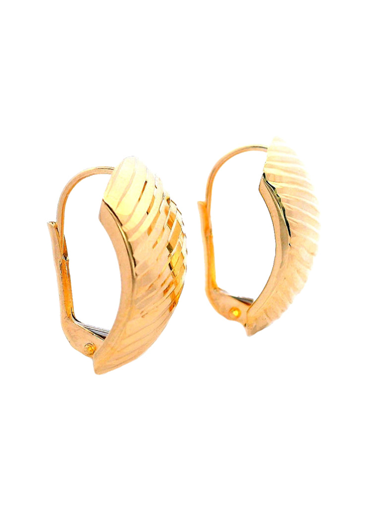 Gold Ladies Earrings (GE-15930)