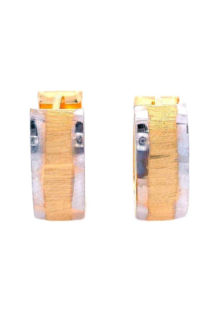 Gold Ladies Earrings (GE-15936)