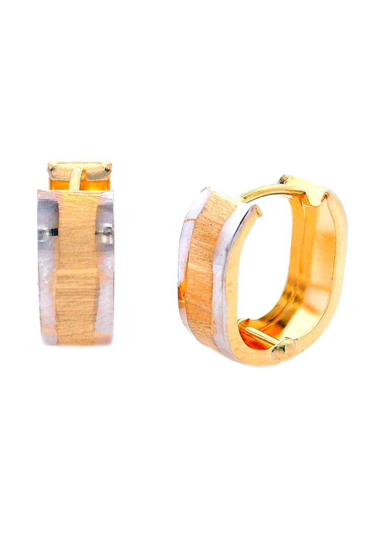 Gold Ladies Earrings (GE-15936)