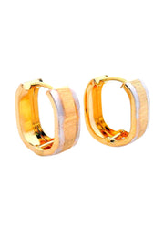 Gold Ladies Earrings (GE-15936)
