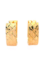 Gold Ladies Earrings (GE-15944)