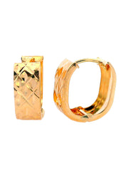 Gold Ladies Earrings (GE-15944)