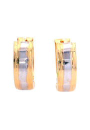 Gold Ladies Earrings (GE-15946)