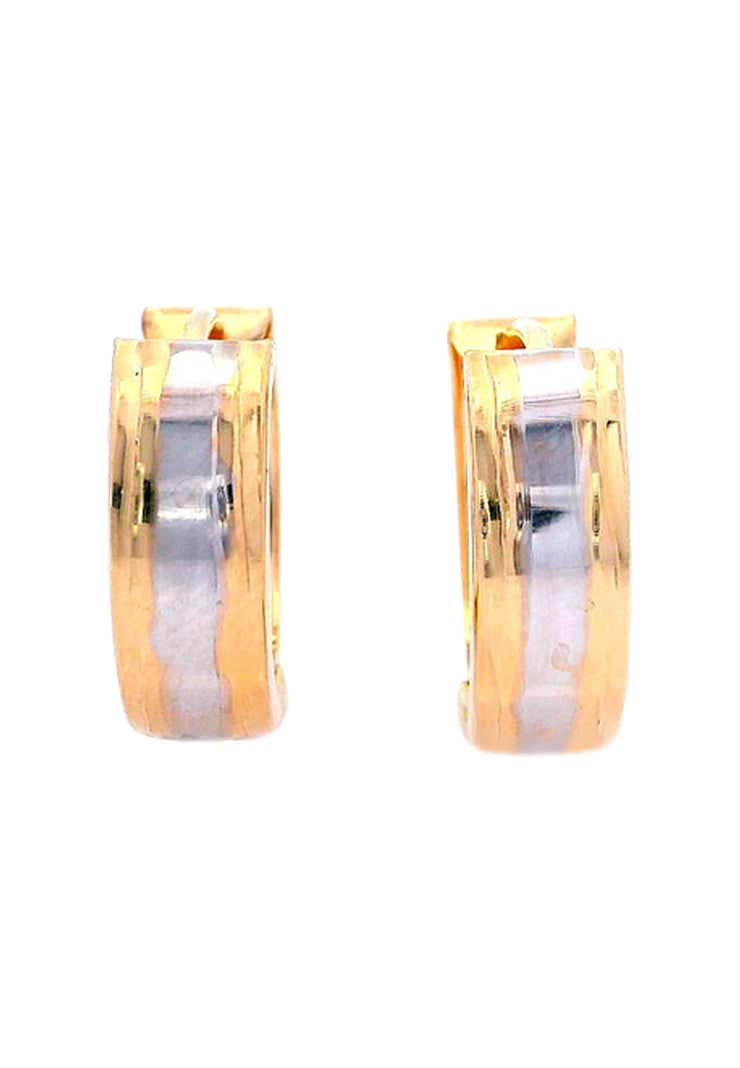Gold Ladies Earrings (GE-15946)