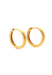 Gold Ladies Earrings (GE-15957)