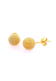 Gold Ladies Earrings (GE-15967)