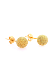 Gold Ladies Earrings (GE-15967)
