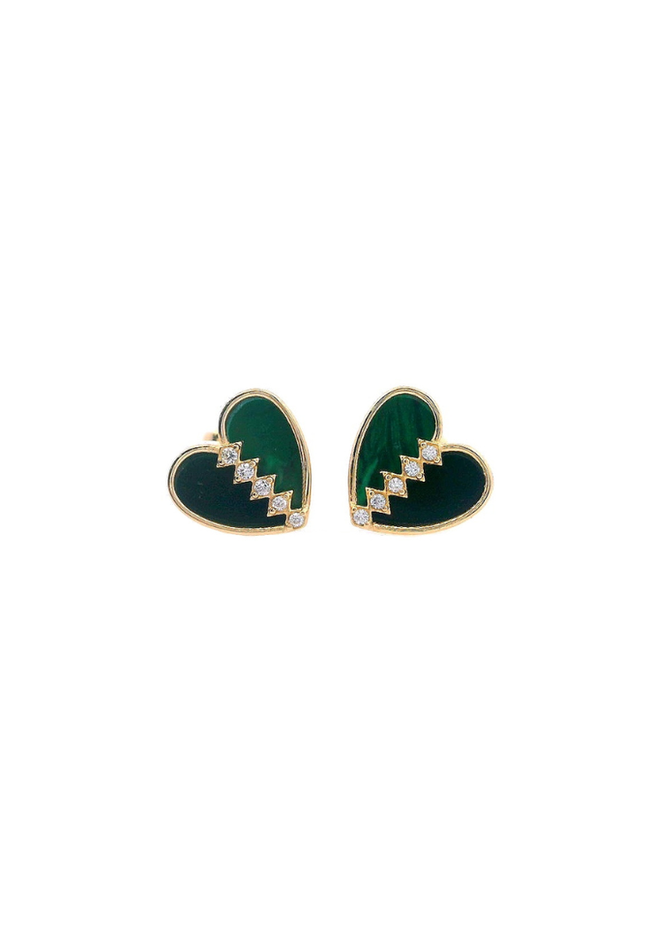 Gold Ladies Earrings (GE-15989)