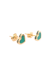 Gold Ladies Earrings (GE-15991)
