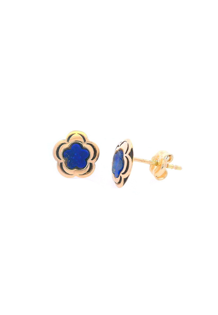 Gold Ladies Earrings (GE-15996)