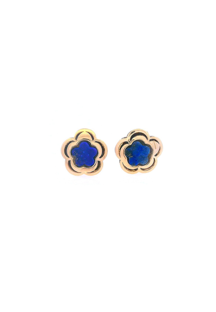 Gold Ladies Earrings (GE-15996)