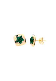 Gold Ladies Earrings (GE-16006)