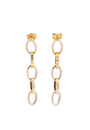Gold Ladies Earrings (GE-16035)
