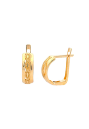 Gold Ladies Earrings (GE-16045)