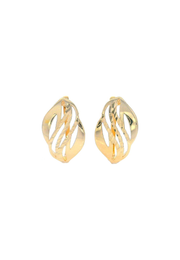Gold Ladies Earrings (GE-16048)
