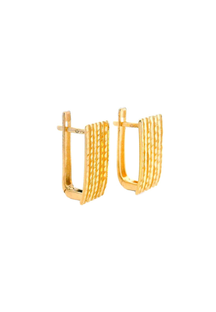 Gold Ladies Earrings (GE-16052)