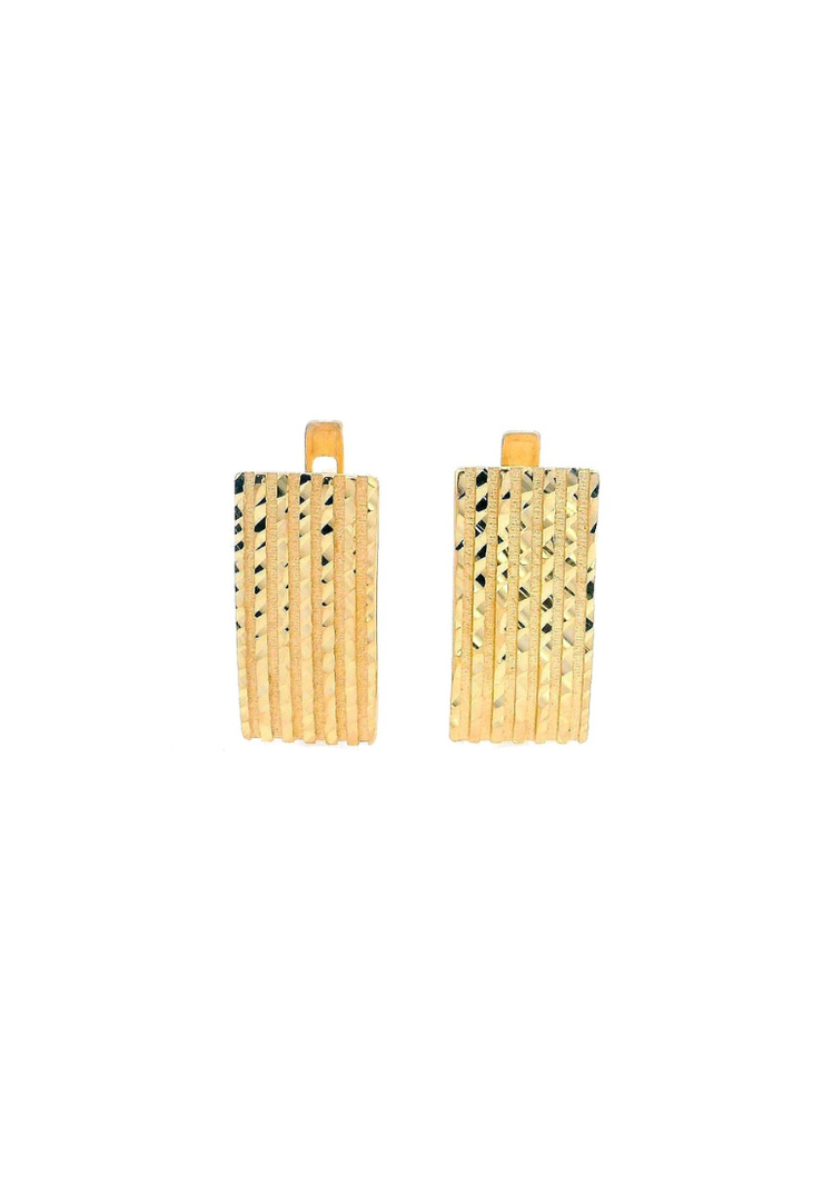 Gold Ladies Earrings (GE-16052)