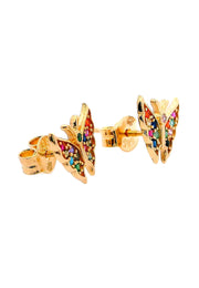 Gold Ladies Earrings (GE-16058)