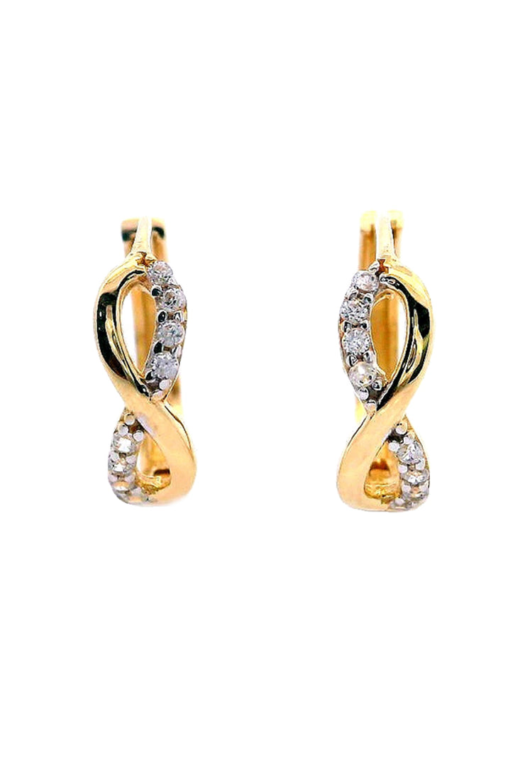 Gold Ladies Earrings (GE-16070)