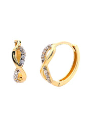 Gold Ladies Earrings (GE-16070)