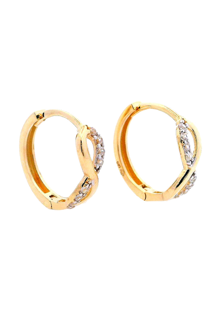 Gold Ladies Earrings (GE-16070)