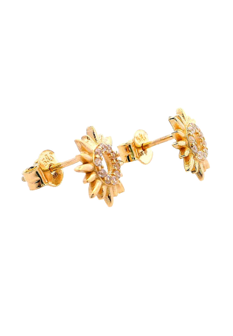 Gold Ladies Earrings (GE-16072)