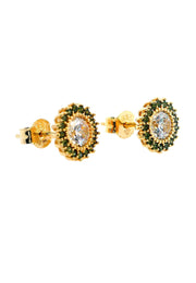 Gold Ladies Earrings (GE-16109)