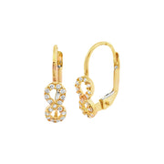 Gold Ladies Earrings (GE-15834)