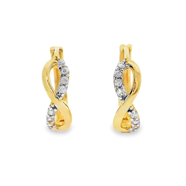 Gold Ladies Earrings (GE-16070)