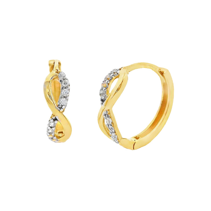 Gold Ladies Earrings (GE-16070)