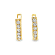 Gold Ladies Earrings (GE-16089)