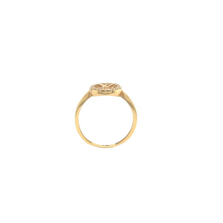 Gold Ladies Ring (GRL-5707)