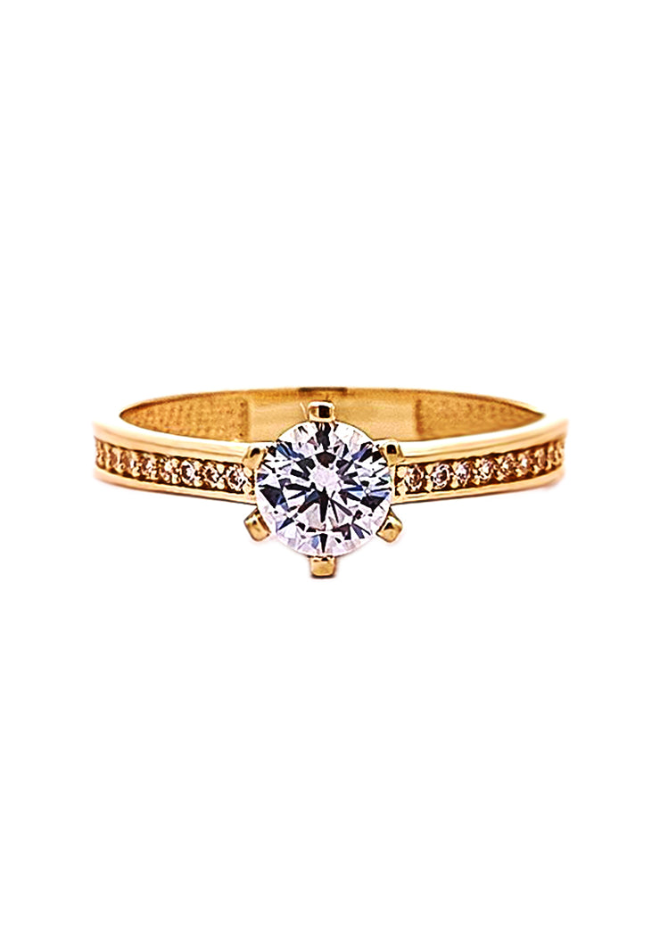 Gold Ladies Ring (GRL-6072)