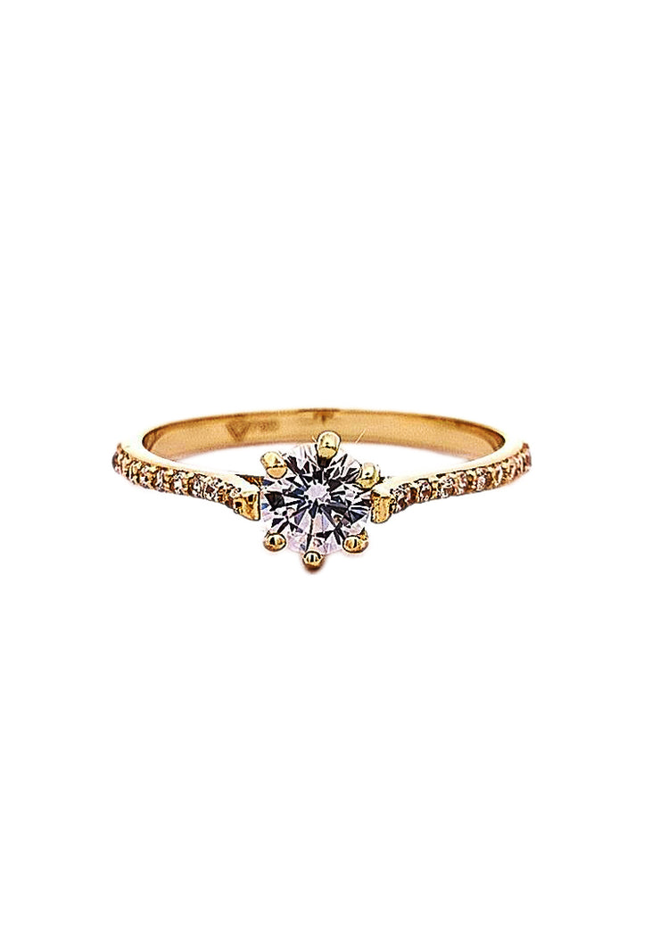 Gold Ladies Ring (GRL-6075)