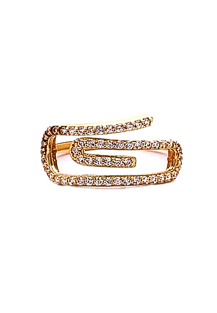 Gold Ladies Ring (GRL-6077)