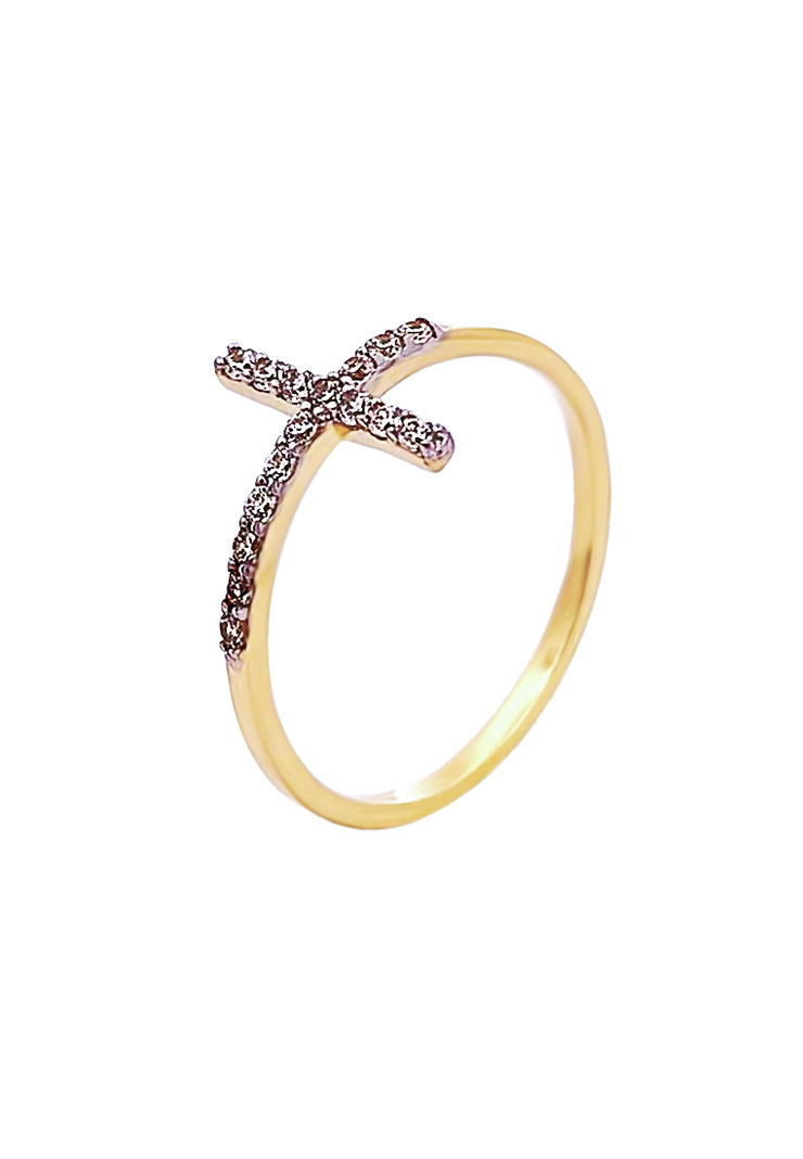 Gold Ladies Ring (GRL-6082)