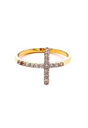 Gold Ladies Ring (GRL-6083)
